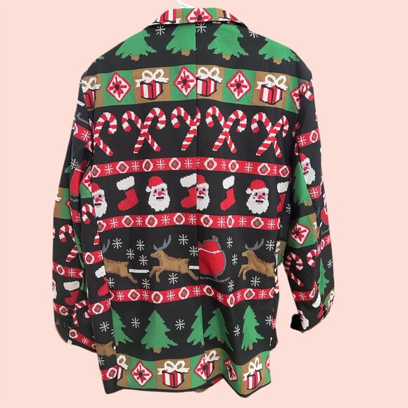 Christmas Dec 25th Jacket Suit Blazer (Large - NWT) - Picture 3 of 11